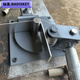 NAOISKEY small manual steel bar bending machine construction threaded steel bar bending machine hoop bending machine flat iron bending hand plate construction site labor-saving king thickened Duluo shaft center column with bearing protection sleeve
