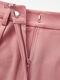Laur l sheep wool 25 autumn new classic commuter wide-leg suit pants LWD366K00500 lotus root pink XS