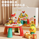 Ao Zhijia children's toys 1-3 years old multi-functional game table infant and toddler early education educational polyhedral hand drum one-year gift