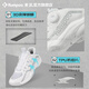 KUMPOO 2025 new badminton shoes Shunying D99 non-slip shock-absorbing and anti-torsion KUMPOO men's and women's same button lace-up sneakers white/black 42