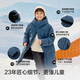 Balabala children's clothing children's down jacket boys and girls 2025 new winter clothing for boys and girls long thickened warm parent-child jacket