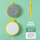 Miguang dishwashing sponge 12*12cm*5 pieces kitchen pot scrubbing artifact dishcloth double-sided cleaning cotton scouring pad magic wipe