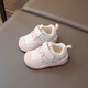 Terranis Yangma recommends baby's autumn new soft-soled toddler shoes for girls, September and October - 4-year-old boys and infants, light cherry pink - sports - leather 13.5 cm inner length