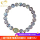 GONMCEAN moonstone bracelet for women's natal Buddha beads crystal bracelet Samantabhadra and Manjusri's natal year hand ornaments for women gift Fudo Myoyo (rooster) diameter 8mm