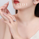 Heidi (haidi) Purple Crown 10-10.5mm Freshwater Pearl Ring Women's Living Ring Ring S925 Silver Birthday Gift for Girlfriend Pink Purple Pearl You Can Remark the Color Darkness