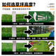 Qingya simulated lawn carpet, fake turf bedding, plastic outdoor artificial court, artificial fence, kindergarten green floor mat, 2cm, newly upgraded 15-pin special-grade extra-dense quality guaranteed S-class model (2 meters wide, 1 meter long) 2 square meters (up to 25m, how long do you need to take a few pieces)