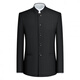 GOLDLION G+Goldlion Chinese tunic suit men's slim fit Chinese style groom's dress two-piece stand-up collar suit Chinese style four seasons tunic suit navy blue (top + pants + stand-up collar shirt) 3XL (173-183Jin Jin equals 0.5kg)