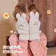 Betis children's gloves winter thickened velvet warm boys and girls half velvet gloves anti-freeze mittens