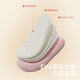 Babycrayon2025 new winter children's cotton slippers for boys and girls in autumn and winter indoor children's and middle-aged children's velvet slippers two-wear pink piggy 15 inner length suitable for 14-14.5cm feet