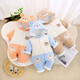 Baby one-piece clothespin cotton thickened cotton clothes newborn romper baby clothes winter clothes going out Red panda card 80cm 5-10 months