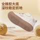 DR KONG Dr. Jiang's winter baby shoes for men and women, simple, lightweight, velvet and warm baby shoes, khaki 21