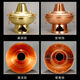 Kamanpai old Beijing pure copper hot pot shabu-shabu meat thick copper thickened handmade charcoal copper pot old-fashioned stove clear soup mandarin duck hot pot clear soup pot original color inside the pot 0 inches 28 cm pure copper thickened version for 1-2 people