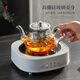 Yihutea (YIHUTEA) glass teapot household high temperature resistant filter teapot can be used to separate tea water from the electric ceramic stove teapot tea maker