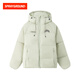 SPRAYGROUND Shark Mouth 25 Winter New 90 White Duck Down Down Jacket Warm Thickened Jacket for Men and Women Light Green S