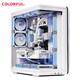 Colorful Ultra 285K RTX5090D/5080 Vulcan flagship graphics card gaming desktop overclocking e-sports Ai computing host DIY assembly machine computer complete machine 285K+RTX5090D v2丨水神白