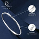 Duozun pt950 genuine pure platinum bracelet for women, platinum bracelet, secret word bracelet, versatile high-end bracelet, gift. The specific quantity is subject to the weight of the shipment. More refunds or less compensation.