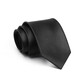 Shuye tie for men, knot-free zipper, easy-to-pull workplace tie, business suit, wedding groom, best man, lazy man, knot-free tie, glossy black