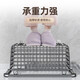 Wild Pigeon Kitchen 304 Stainless Steel Sink Drain Basket Washing Sink Drain Basket Sink Dish Basin Dish Drain Rack 33 Gray Nano (Length 33 Width 23.5 Height 15)