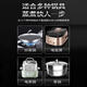 Food-grade stainless steel steaming box-shaped electric steamer, rice cooker, special bowl for steaming rice, universal steam grid for induction cooker, steamer, steamer, stainless steel vegetable box, 3 pieces