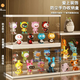 Yusenyi Blind Box Display Acrylic Small Box Transparent Cabinet Display Large Capacity Bubble Display Rack Special Glass Figure Ma Dustproof Order today to get free doll glue Order today to get free doll glue