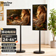 Enlip TV stand mobile computer monitor 360 rotating stand 24-46 inches removable rotatable floor cart display live broadcast screen hanger universal