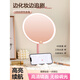 Fat Donglai's same style cosmetic mirror LED light 2025 new LED mirror desktop desktop with light student home supplementary light mirror dressing and lighting ivory white belt storage cosmetic bucket. Upgraded model with super long battery life, a must-have for fairies
