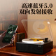 SANSUI vinyl record player, ambience light gramophone, all-in-one retro fever bluetooth film record player, living room home light luxury ornament audio, New Year's Day birthday gift