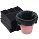 Garbage bag household portable thickened large black kitchen plastic bag affordable rack accessories Portable garbage bag-46*60-20 pieces/roll-black 3 rolls