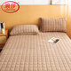 Langsha 2025 New Type A Baby Velvet Quilted Sheet Single Product Single Piece Mattress Protector Bed Protector Khaki Single Sheet 180cm*200cm