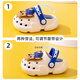Paw Patrol Children's Sandals New Style Girls Boys Beach Croc Shoes Men's Summer Non-Slip Bathing Household Slippers Pink_Tiantian 3657 16 Inner Length cm_Suitable for size 25