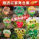 Private vegetable garden farm signage kindergarten primary school class planting vegetable signage sign outdoor advertisement CP-177 20x30cm