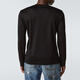 Dolce&Gabbana Men's Silk Henley Shirt P00984525 Black XS CN 170/88A