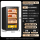 Kelong 36C cigar cabinet, constant temperature and humidity, mellow aroma, natural cedar wood shelf, compressor, precision refrigeration, anti-fog tempered glass door, air-cooled partitioned storage, household cigar cabinet, 36C star ash box, nude maintenance + compressor refrigeration + cedar wood cigar basket