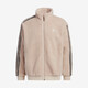 Adidas men's and women's casual sports polar fleece jacket HY2684 light brown 2XL