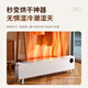Panasonic Nuanxiaobai graphene baseboard heater home remote control large area electric heater bathroom waterproof dryer electric heater energy-saving fast heating fan DS-A2164CW