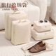 JD Logistics Travel Storage Bag Suitcase Storage Bag Clothes Packaging Bag Travel Essentials Beige Medium 1-piece Set