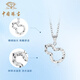 Chinese jewelry Fulu gourd platinum pendant for women Pt950 crushed ice ice gourd necklace birthday gift for girlfriend and wife Platinum Fulu gourd pendant + brand gift box gold weight about 2g, free S925 silver chain