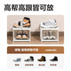 Deli three-layer folding installation-free shoe box, figure storage box, display box, shoe cabinet, shoe rack storage box XDM117