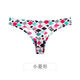 Seamless underwear women's thong one-piece sexy European and American sports and fitness large size invisible low-waist ice silk leopard print small diamond M90-110Jin Jin equals 0.5 kg