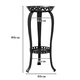 Anya European-style iron balcony flower stand flower pot multi-layer living room indoor and outdoor green radish and spider orchid flower pot stand thickened flower stand