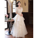 Ji Mi's birthday dress, new evening dress, female sense, niche light luxury, birthday coming-of-age ceremony, vocal arts test, champagne color L