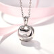 Wanfulong Platinum PT950 Little Fat Fortune Pendant Necklace Women's Platinum Clavicle Chain as a Chinese Valentine's Day Gift for Girlfriend 2.76g Platinum PT950 Versatile Little Fat Fortune Pendant
