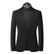 BOSS Men's Lightweight Black Suit 2025 New Spring High-end Men's Business Casual Suit Jacket Black M 170 Suitable for 100-125 Jin Jin equals 0.5 kg