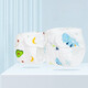 Diapers pure cotton newborn baby washable baby gauze diapers mustard seeds pocket cloth ring pants diapers 10A antibacterial 5 pack random color S code recommended 0-10 Jin Jin equals 0.5 kg baby