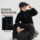 ASK JUNIOR children's sweatshirt winter medium and large children's thick and warm half-high collar zipper pullover boys' sports casual tops