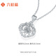 Liuguifu Jewelry Platinum Pendant Rose Love PT950 Platinum Pendant Necklace Pendant Gift PT0600059 1.75g