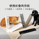 Pet Life Foldable Portable Anti-static Straight Hair Curling Comb Portable Pocket Comb Cat and Dog Comb Pink