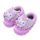 New Autumn and Winter Children's Cotton Slippers for Boys and Girls Indoor Cute Cartoon Girls' Slippers for Infants and Toddlers Baby Cotton Slippers Animal Head M-Pink Upgraded Version 12 32/33 Inner Length 20.5CM