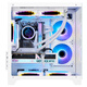 Colorful Core i5 14600KF/245KF/5060/5060Ti/5070 E-Sports Host Pure White Game Live Computer Design Rendering Productivity 3A FPS High Frame Equipped with an i5 14600KF+5060 D4 Single Host
