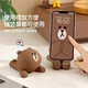 Mobile Phone Stand Brown Bear Cartoon Cute Stand Bedside Office Creative Decoration Ornament Lazy Desktop Mobile Phone Stand Cartoon Mobile Phone Stand-Papa Bear-1 No Specifications